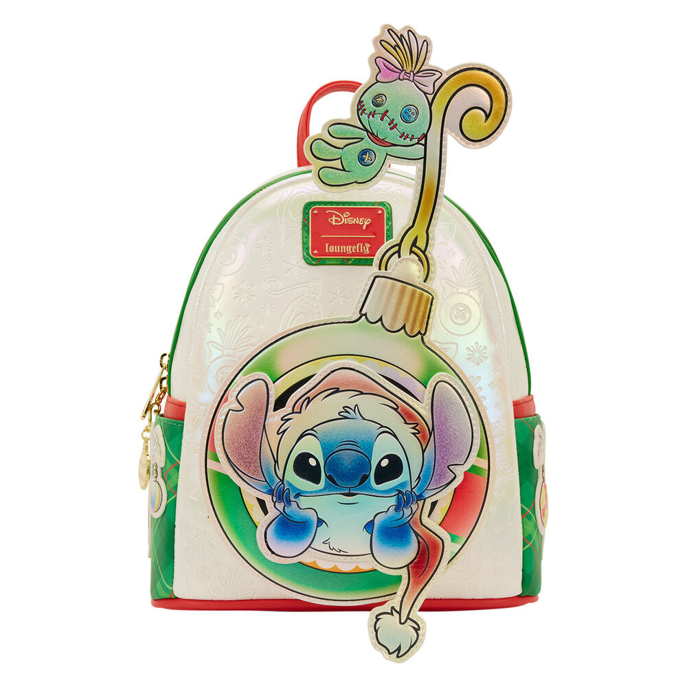 Imagen 7 - Mochila Holiday Stitch Disney Loungefly 26Cm