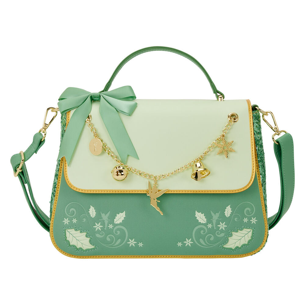 Imagen 1 - Bolso Bandolera Holiday Campanilla Peter Pan Disney Loungefly