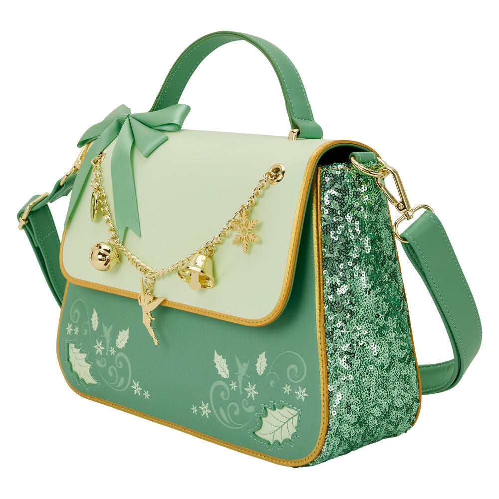Imagen 2 - Bolso Bandolera Holiday Campanilla Peter Pan Disney Loungefly