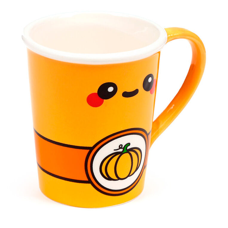 Imagen 3 - Taza Con Tapa De Calabaza Foodiemals Latte 325Ml