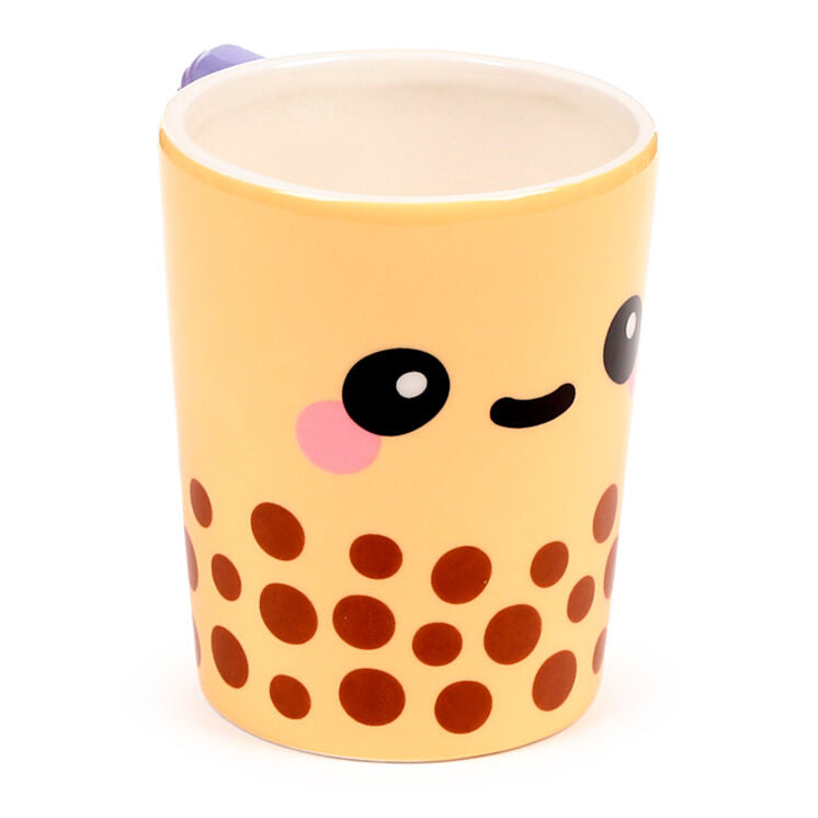 Imagen 4 - Taza Con Tapa Te Con Burbujas Foodiemals Boba 300Ml