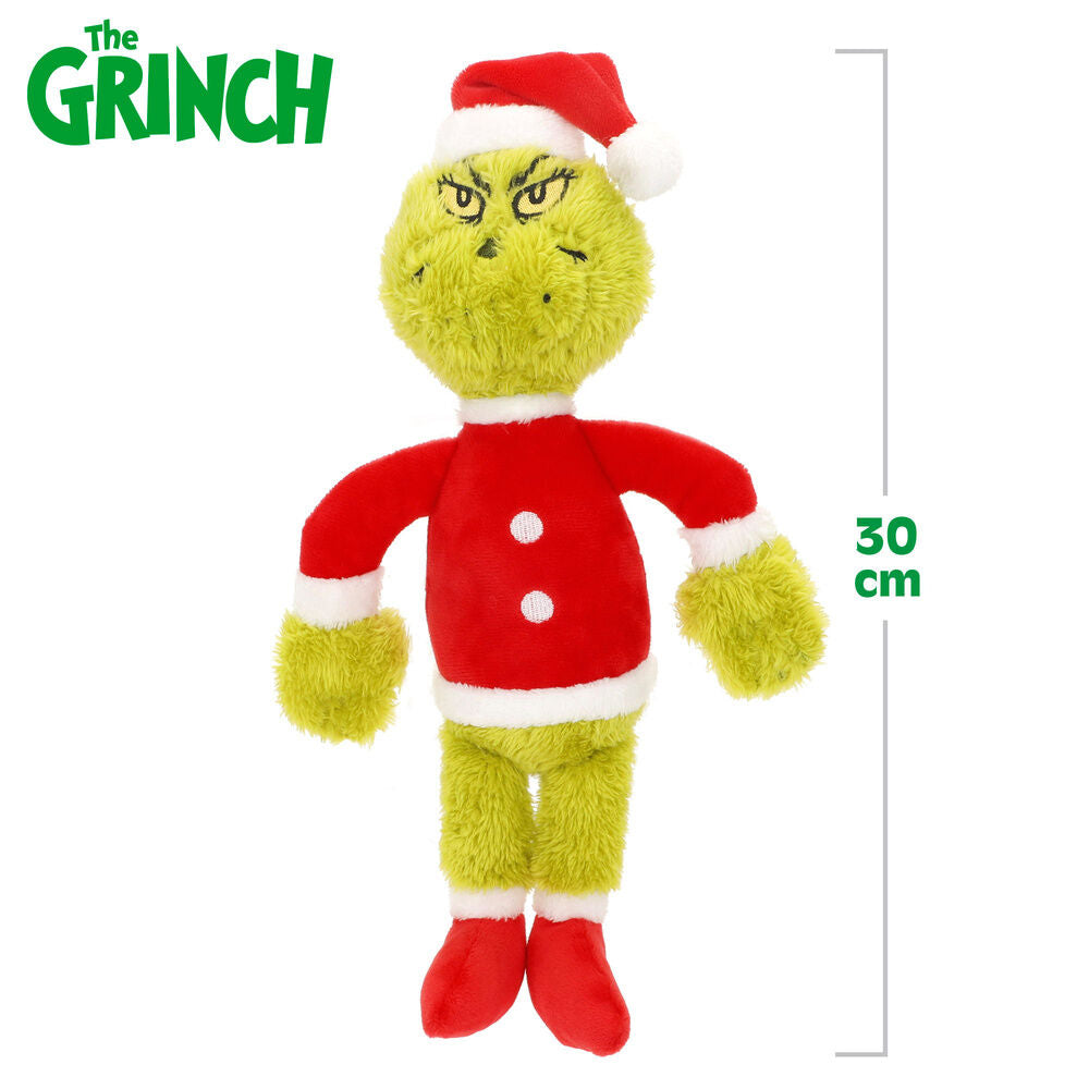 Imagen 4 - Peluche Papa Noel Grinch 30Cm