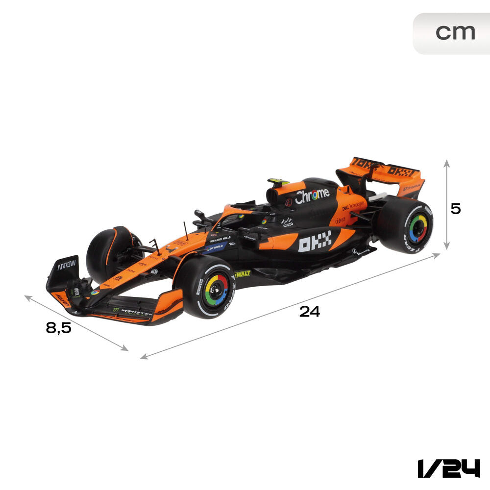 Imagen 4 - Coche Mclaren Norris Mcl38 F1 Metal