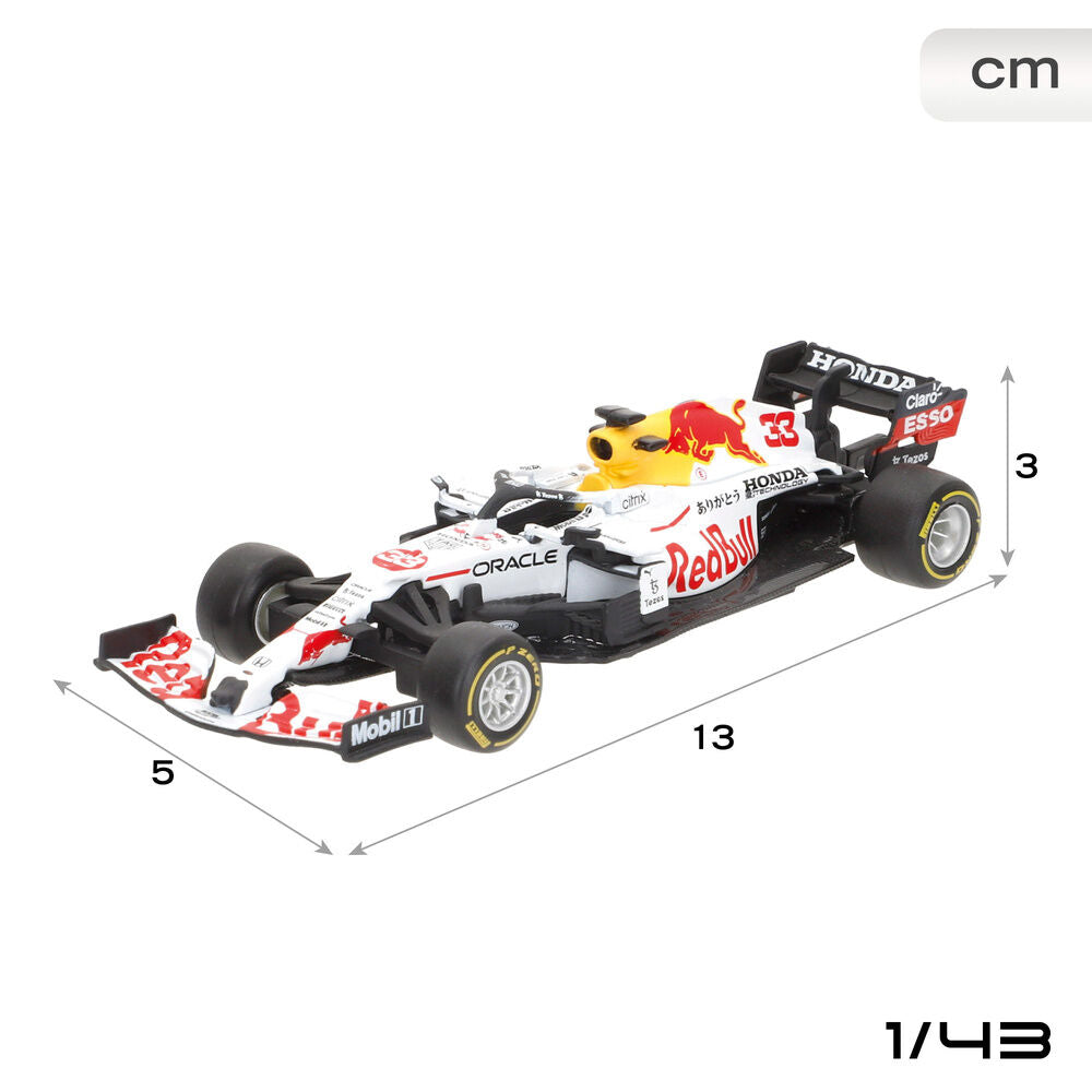 Imagen 4 - Blister 4 Coches F1 Red Bull Metal