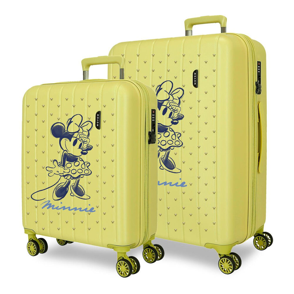 Imagen 1 - Set 2 Maletas Trolley Abs Line Minnie Disney 55/65Cm