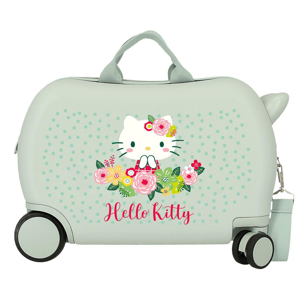 Imagen 1 - Maleta Trolley Abs Floral Hello Kitty 45Cm
