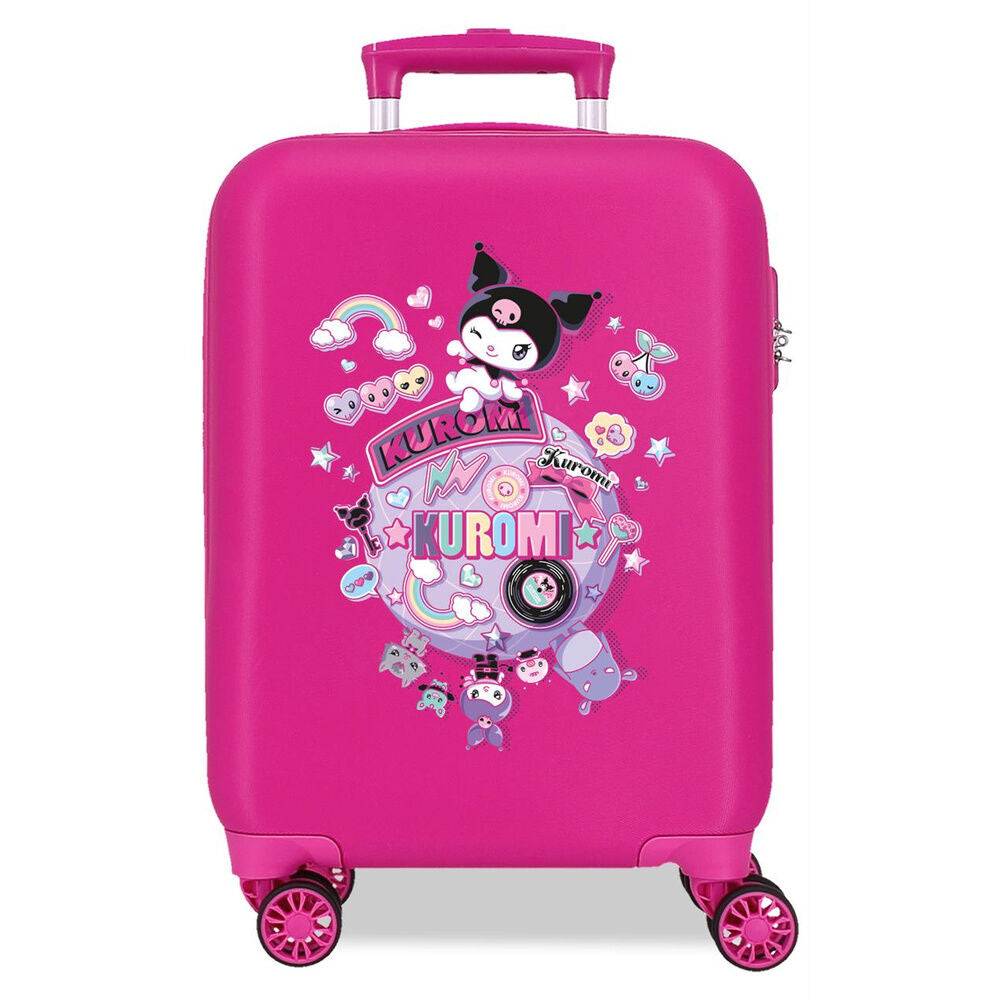 Imagen 1 - Maleta Trolley Abs Around The World Kuromi Hello Kitty 50Cm