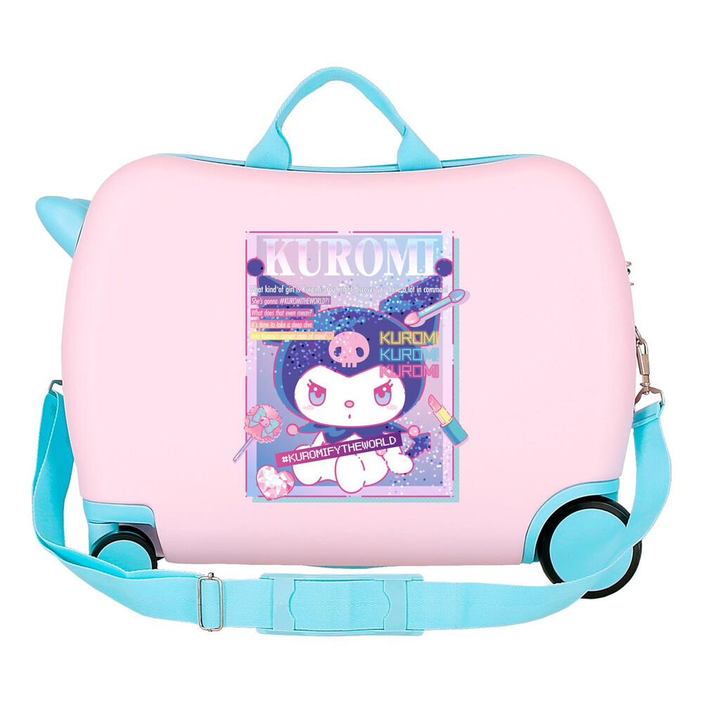 Imagen 3 - Maleta Trolley Abs Current Mood Kuromi Hello Kitty 50Cm