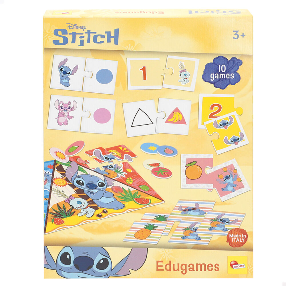Imagen 1 - Juego Educativo 10 En 1 Stitch Disney