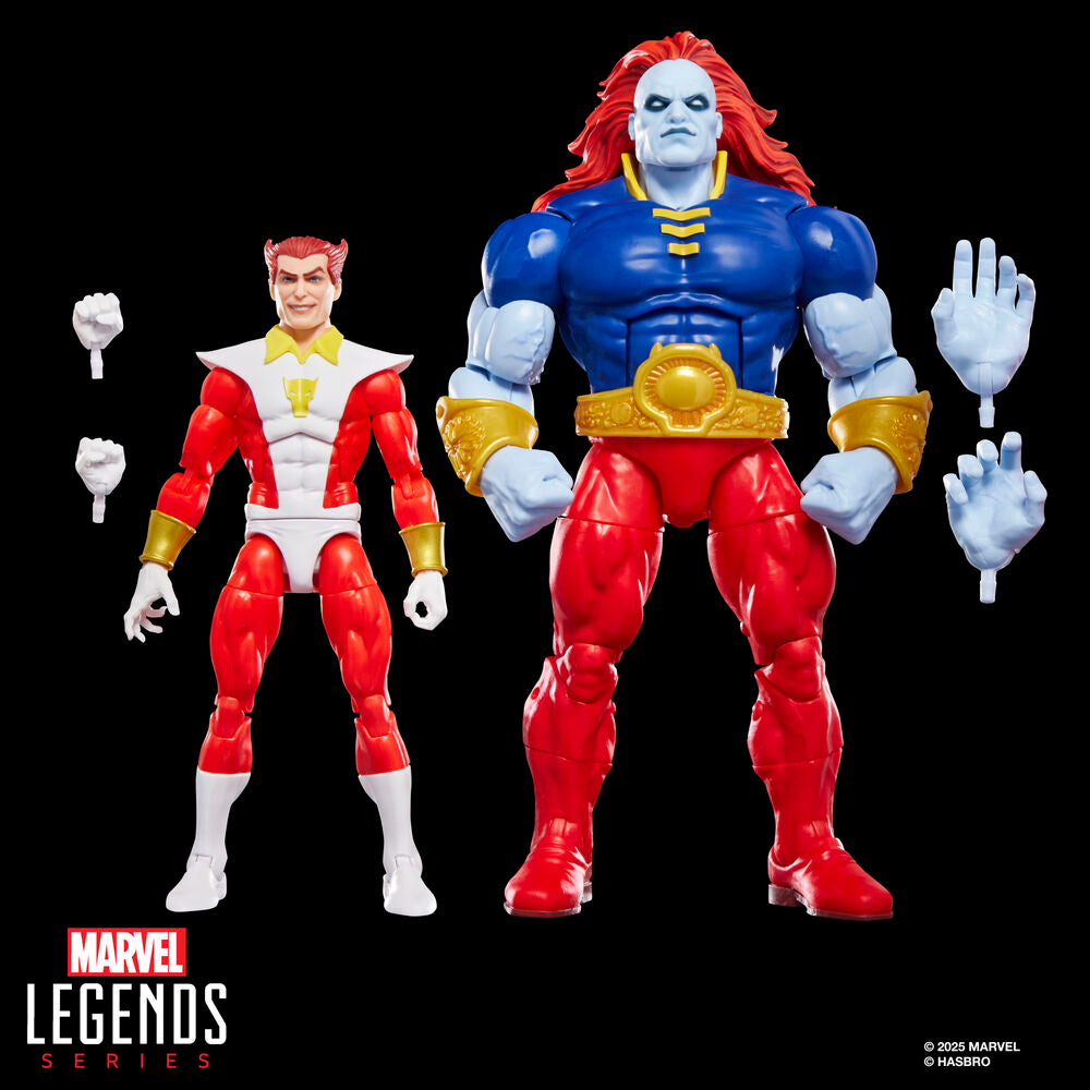 Imagen 2 - Blister 2 Figuras Starfox & Champion Of The Universe Marvel Legends Series 15Cm