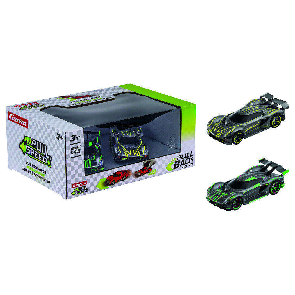 Imagen 2 - Blister 2 Coches Hypercars Twinpack Pull Back