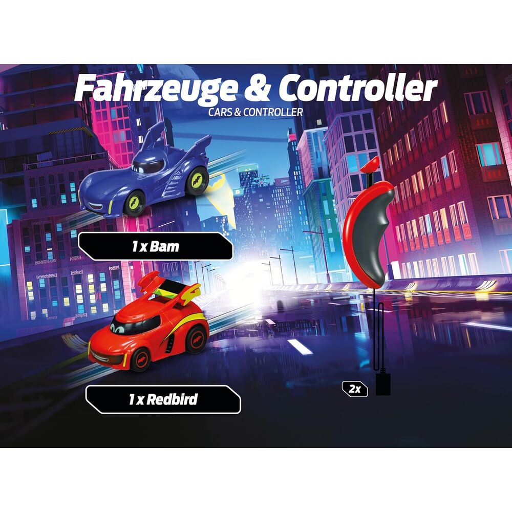 Imagen 4 - Circuito Carreras Ready To Roll Batwheels Dc Comics