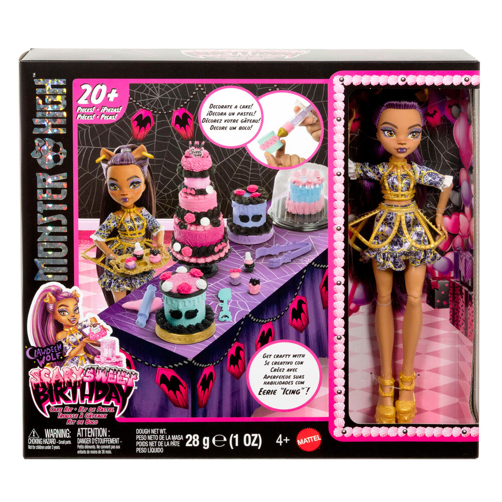 Imagen 1 - Muñeca Clawdeen Wolf Cumpleaños Monster High
