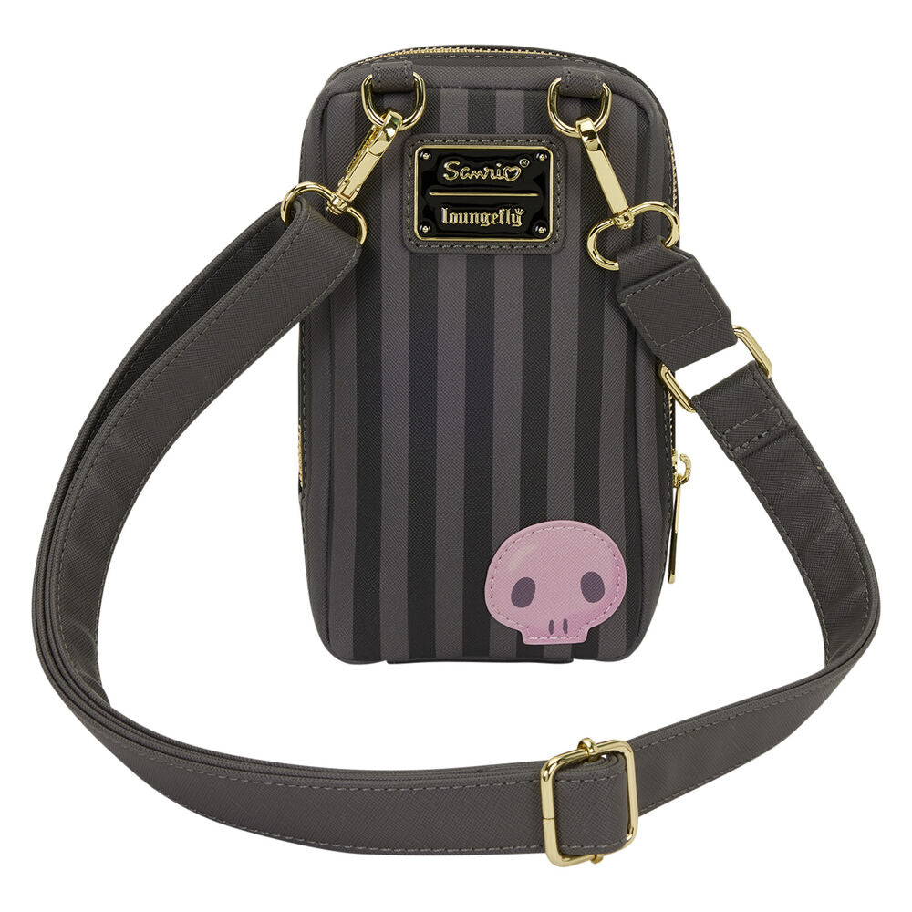Imagen 2 - Bolso Bandolera + Monedero 20Th Anniversary Kuromi Hello Kitty Loungefly
