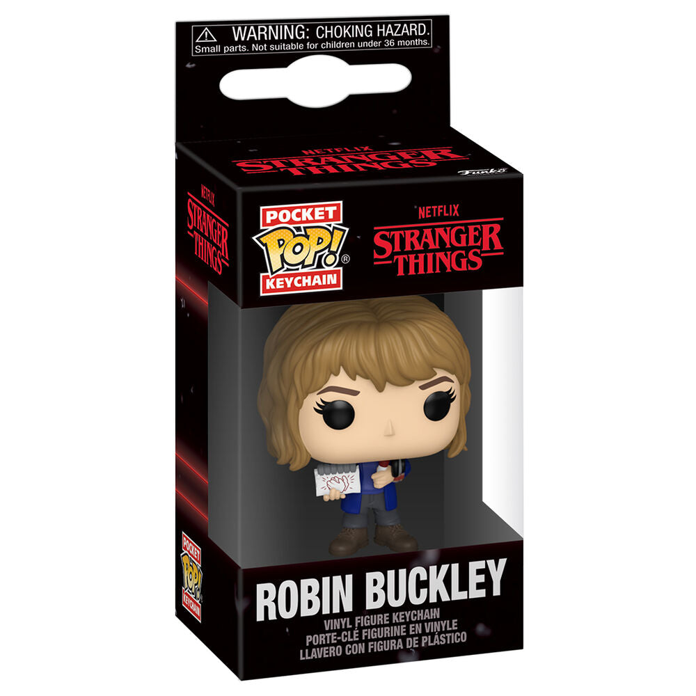 Imagen 2 - Llavero Pocket Pop Stranger Things 5 Robin Buckley