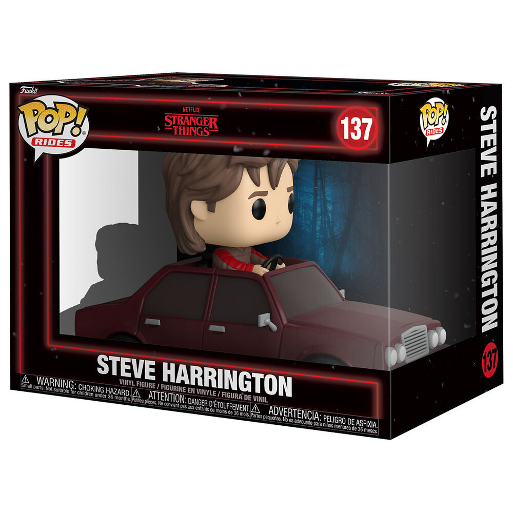 Imagen 2 - Figura Pop Rides Stranger Things 5 Steve Harrington
