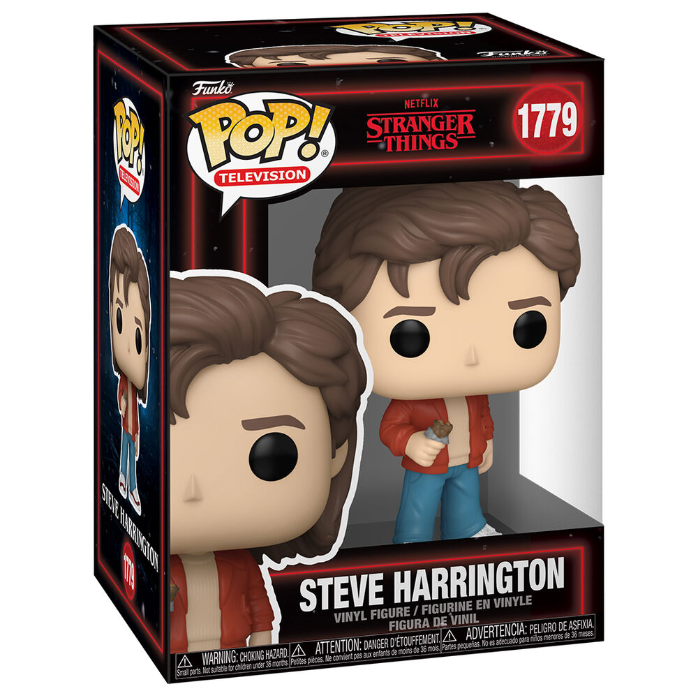 Imagen 2 - Figura Pop Stranger Things 5 Steve Harrington