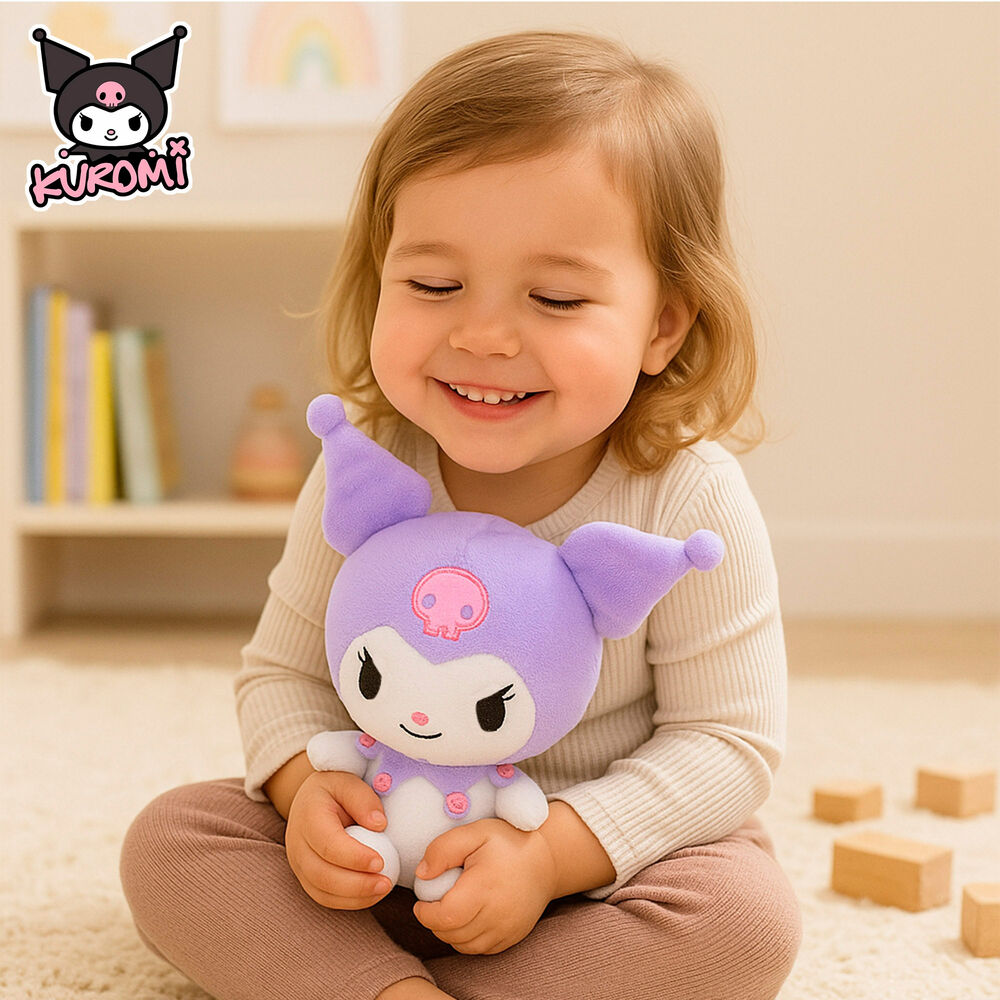 Imagen 5 - Peluche Kuromi Hello Kitty 19,5Cm