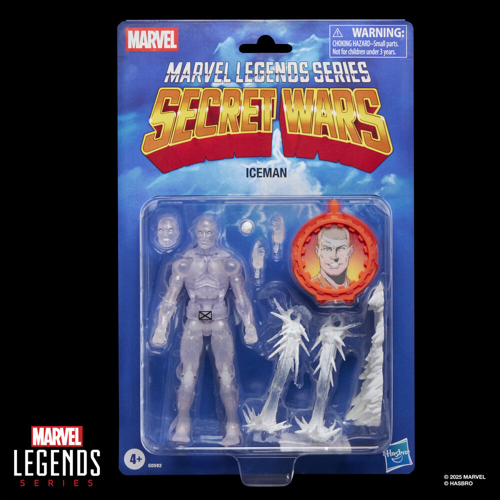 Imagen 6 - Figura Iceman Secret Wars Marvel Legends Series 15Cm