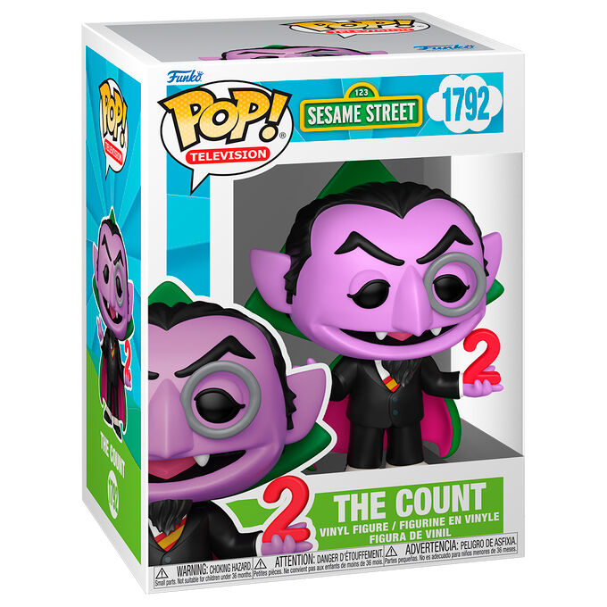 Imagen 1 - Figura Pop Barrio Sesamo The Count