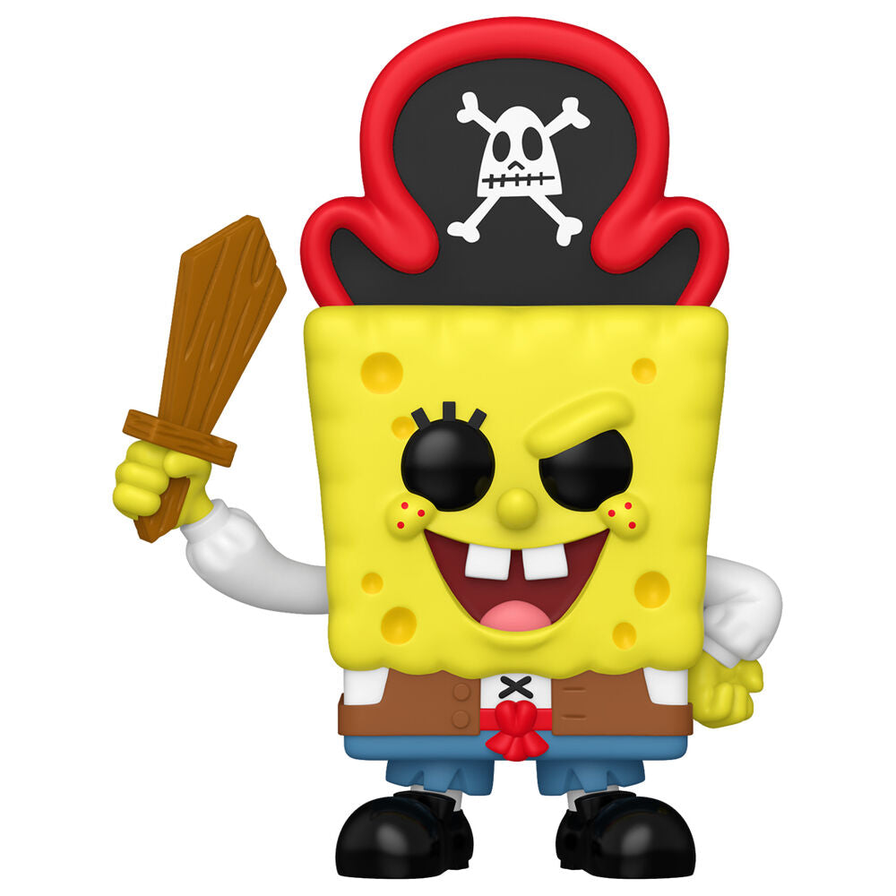 Imagen 1 - Figura Pop Bob Esponja Una Nueva Aventura Pirata Spongebob Squarepants