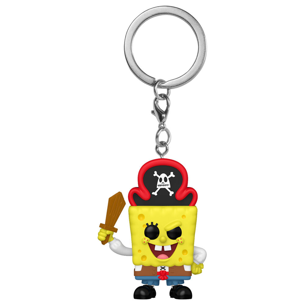 Imagen 1 - Llavero Pocket Pop Bob Esponja Una Nueva Aventura Pirata Spongebob Squarepants