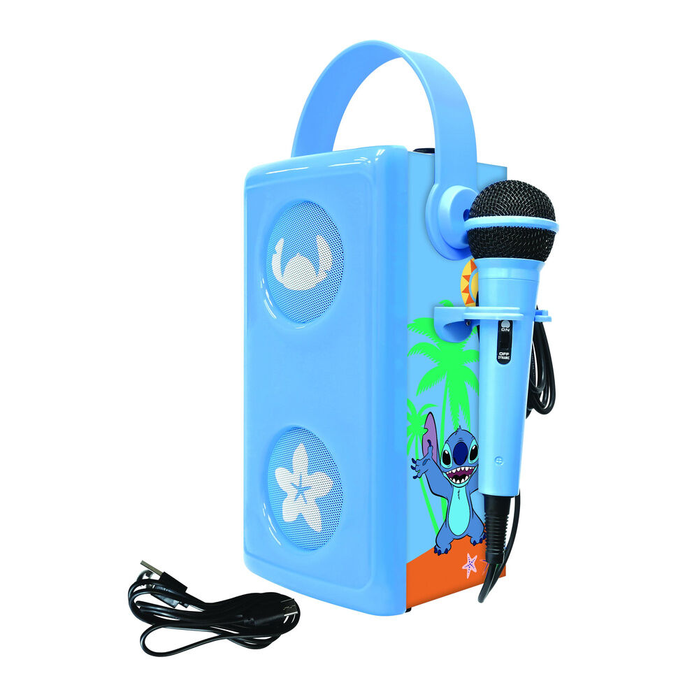 Imagen 1 - Altavoz Bluetooth Luminoso + Microfono Stitch Disney