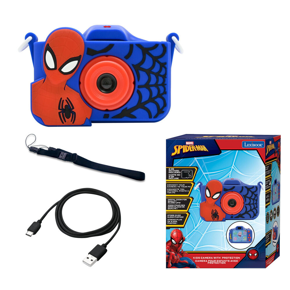 Imagen 1 - Camara Digital Con Proteccion Spiderman Marvel