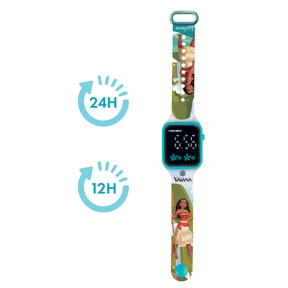 Imagen 1 - Reloj Digital Led Vaiana Moana Disney