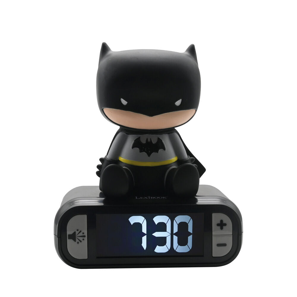 Imagen 1 - Reloj Despertador Luz Nocturna 3D Batman Dc Comics
