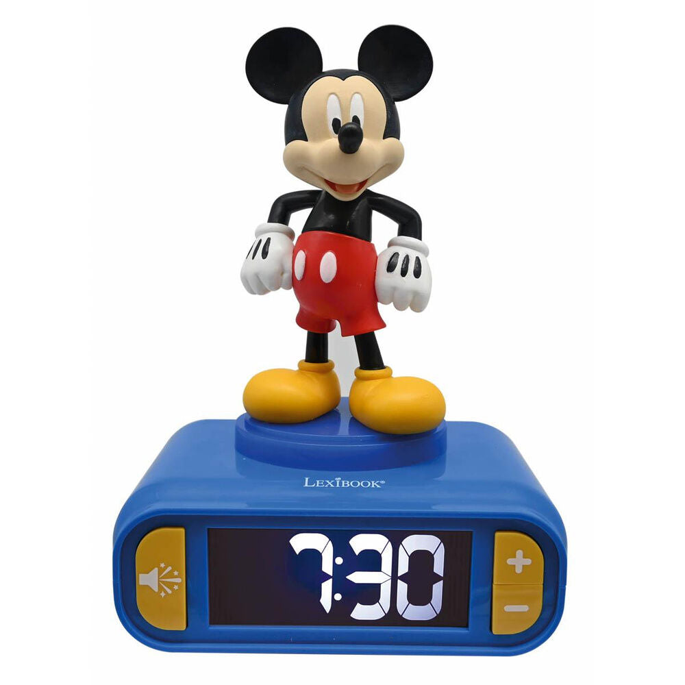 Imagen 1 - Reloj Despertador Luz Nocturna 3D Mickey Disney