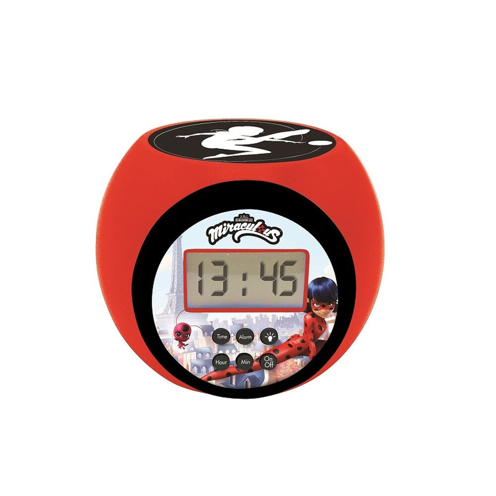 Imagen 1 - Reloj Despertador Proyector Prodigiosa Ladybug