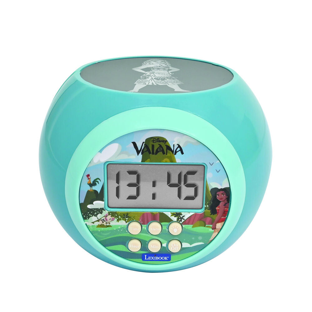 Imagen 1 - Reloj Despertador Proyector Vaiana Moana Disney