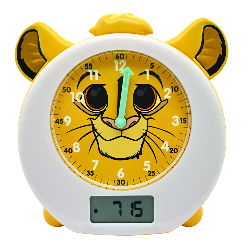 Imagen 1 - Reloj Despertador Educativo El Rey Leon Disney