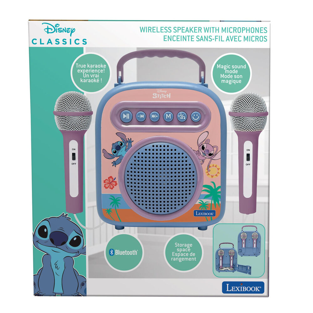 Imagen 2 - Altavoz Bluetooth + Microfono Stitch Disney