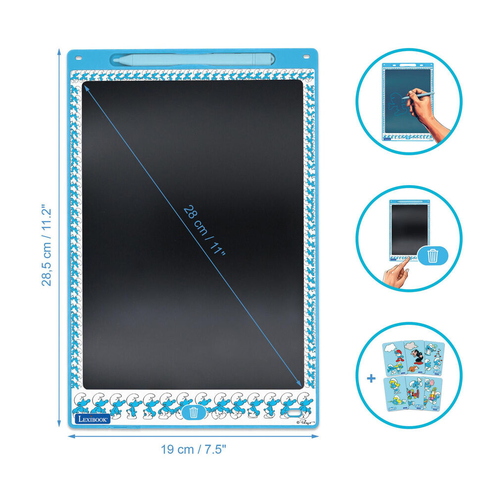 Imagen 2 - Tableta Tinta Electronica Los Pitufos