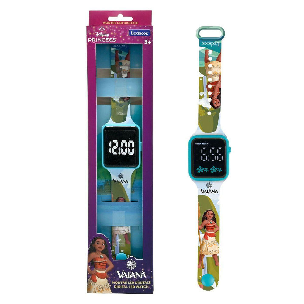 Imagen 2 - Reloj Digital Led Vaiana Moana Disney