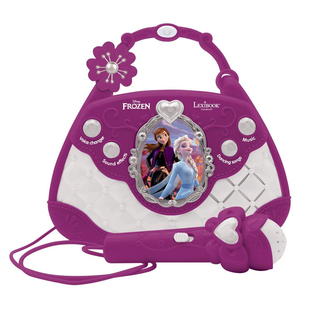 Imagen 2 - Bolso Karaoke Con Altavoz Musical Con Microfono Frozen Disney