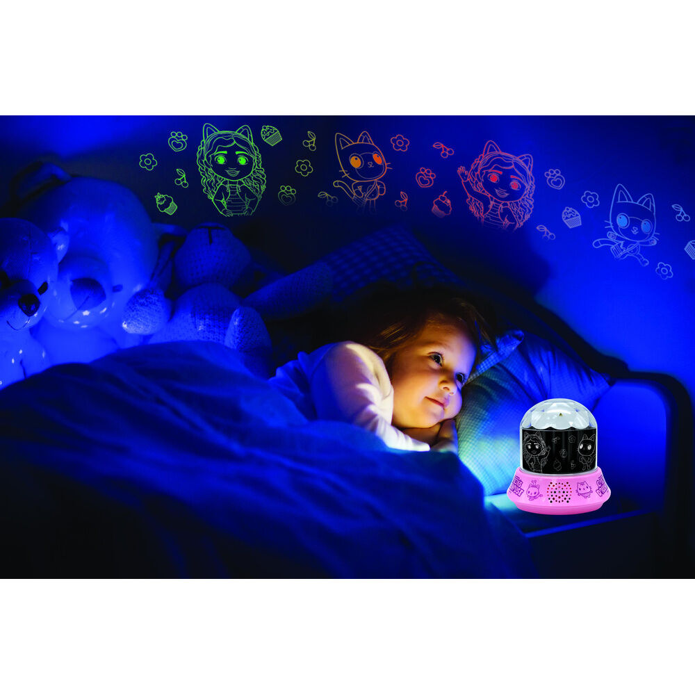 Imagen 2 - Luz Nocturna Altavoz La Casa De Muñecas De Gabby