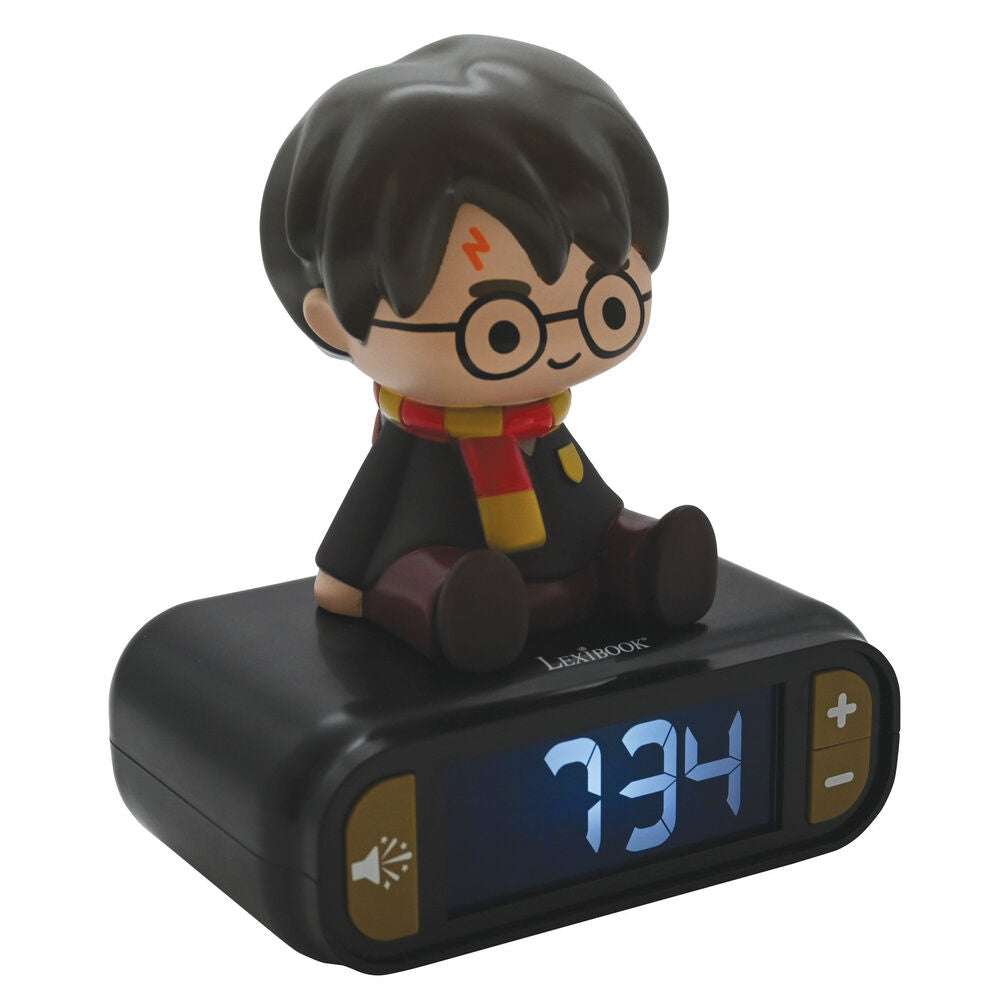 Imagen 2 - Reloj Despertador Luz Nocturna 3D Harry Potter