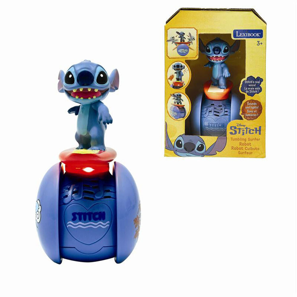 Imagen 2 - Robot Interactivo Stitch Surfista Disney