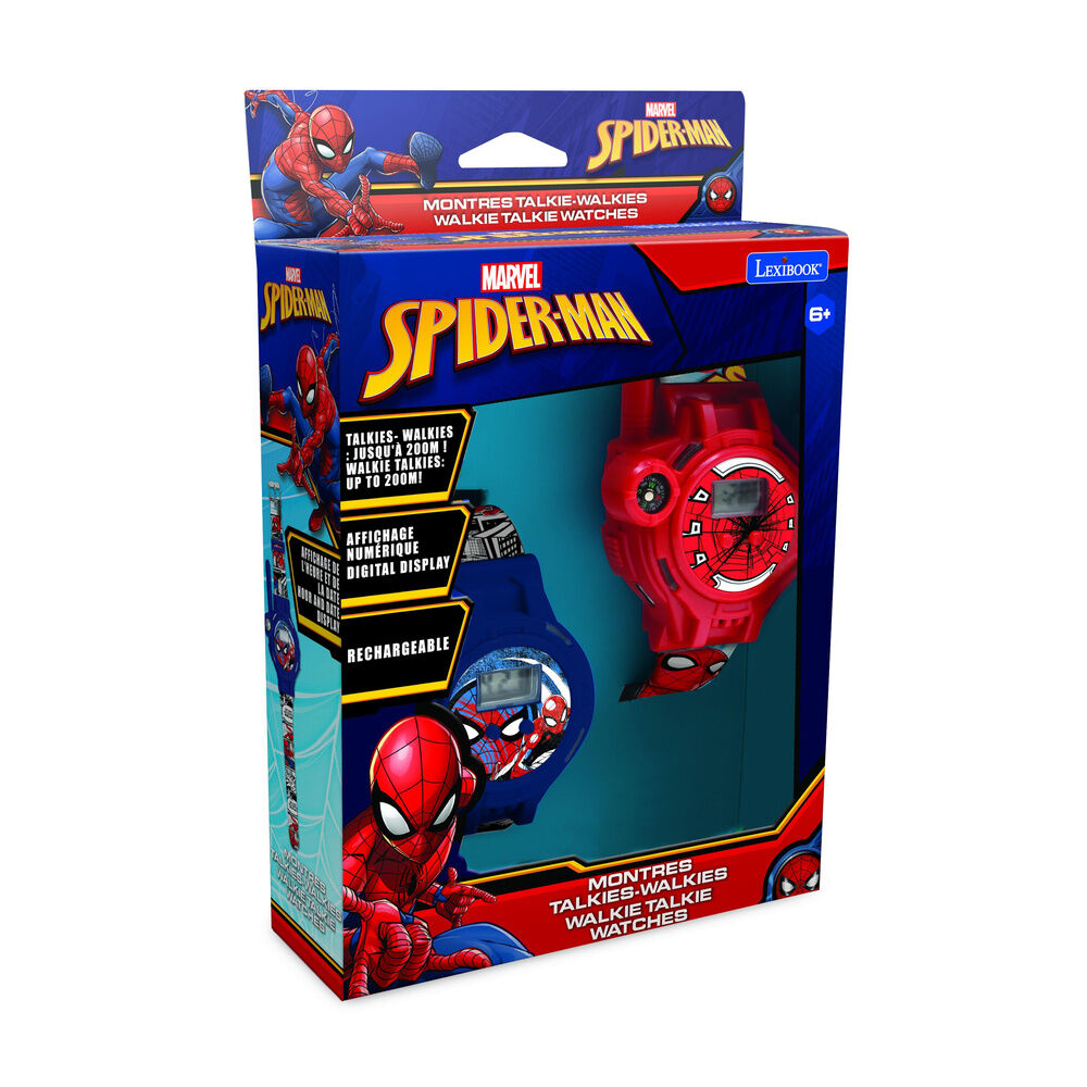 Imagen 2 - Reloj Digital Walkie Talkies Spiderman Marvel
