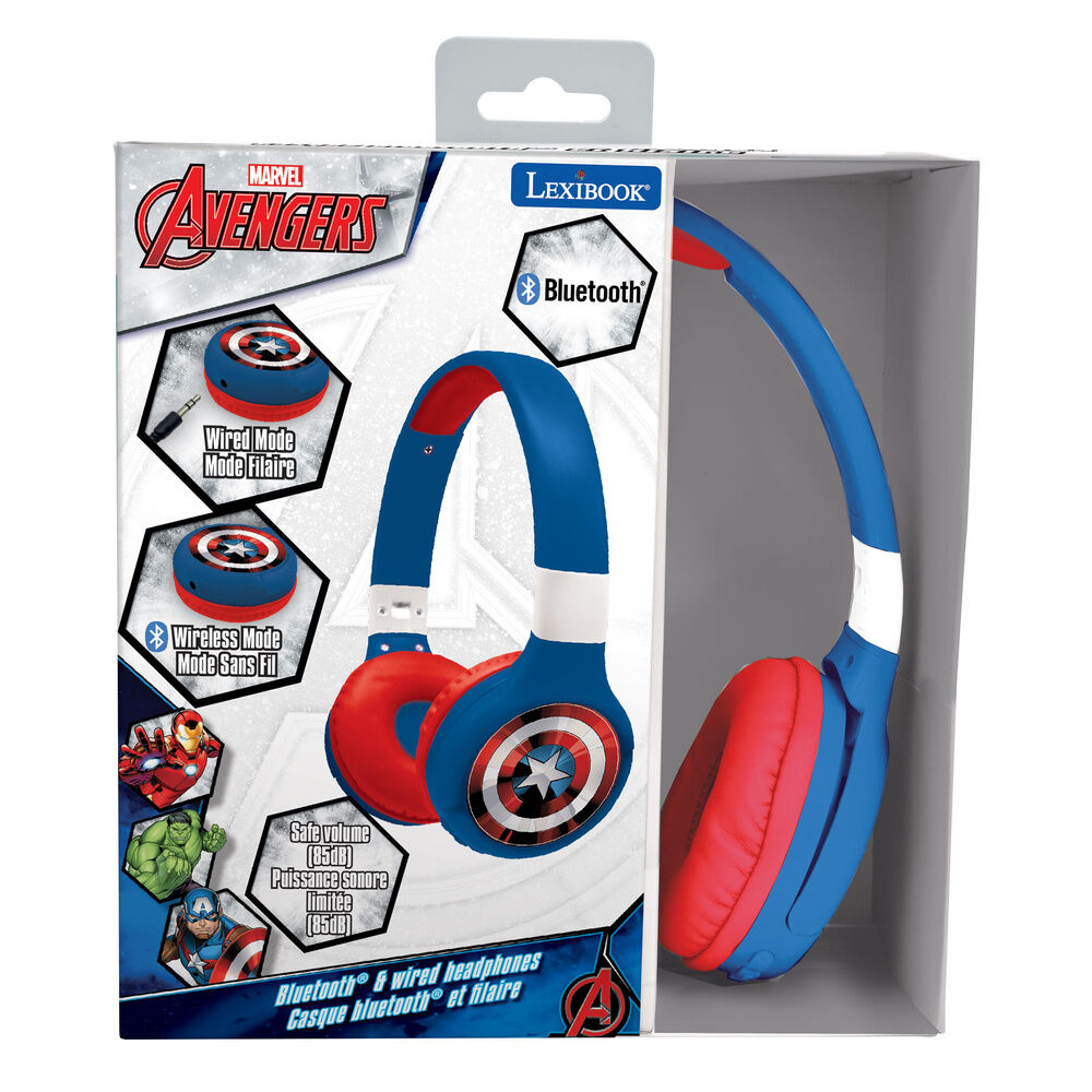 Imagen 3 - Auriculares Plegables Los Vengadores Avengers Marvel