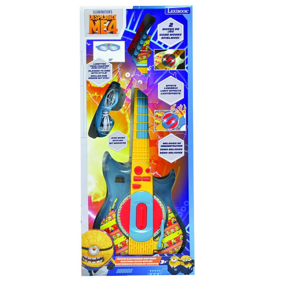 Imagen 3 - Guitarra Electronica Con Microfono Minions