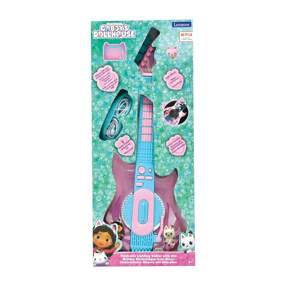 Imagen 3 - Guitarra Electronica Con Microfono La Casa De Muñecas De Gabby