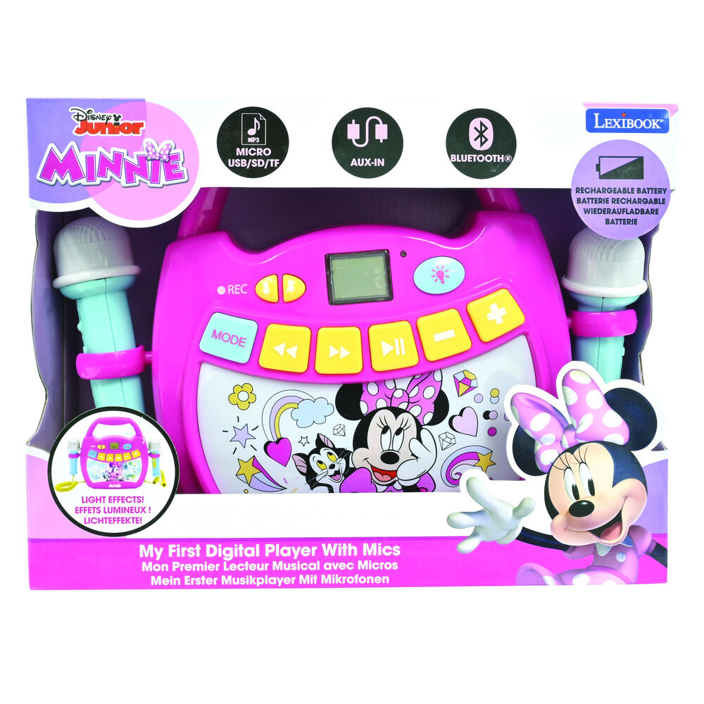 Imagen 3 - Altavoz Karaoke Bluetooth Minnie Disney