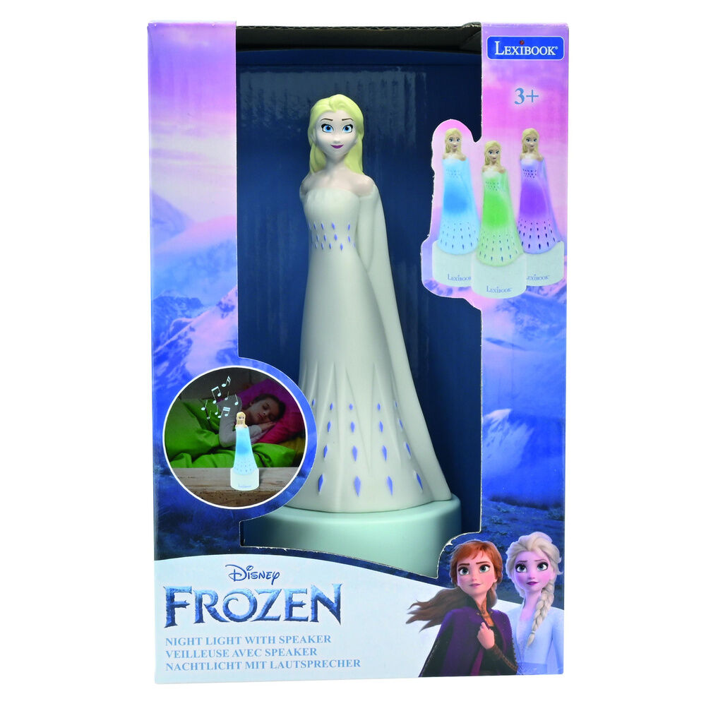 Imagen 3 - Luz Nocturna Altavoz Elsa Frozen Disney