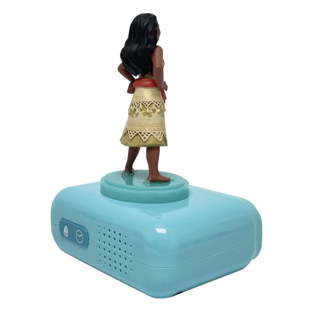 Imagen 4 - Reloj Despertador Luz Nocturna 3D Vaiana Moana Disney