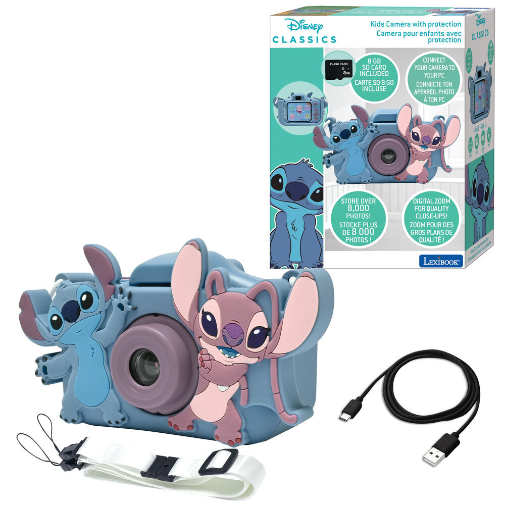 Imagen 4 - Camara Digital Con Proteccion Stitch & Angel Disney
