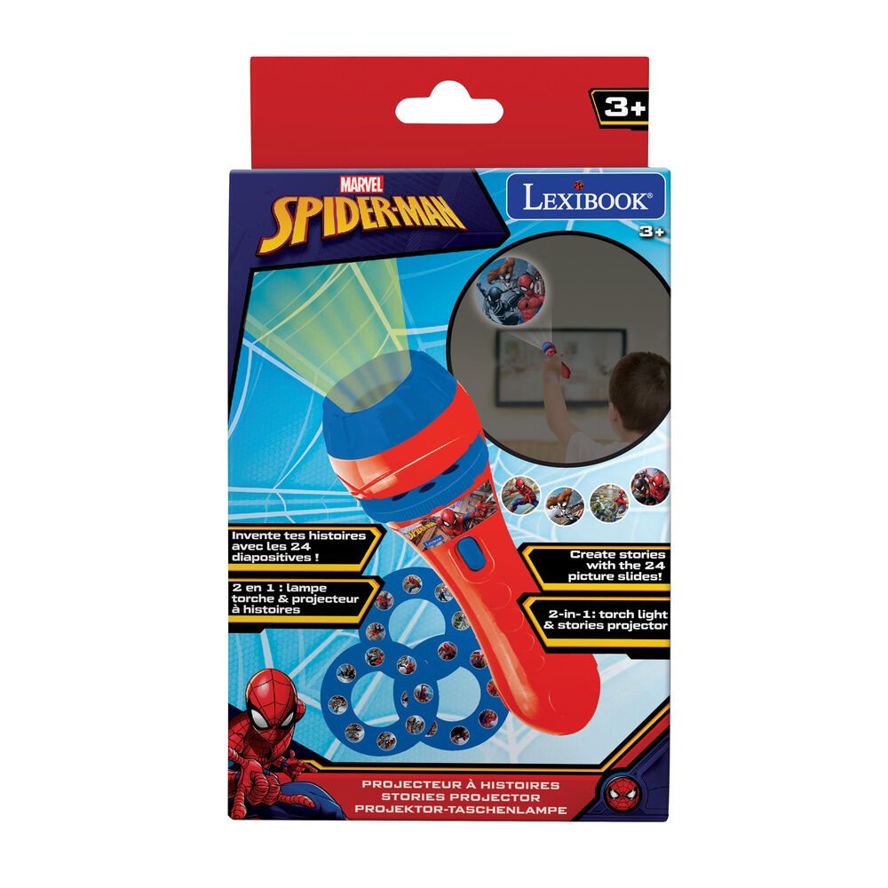 Imagen 4 - Linterna Proyector Spiderman Marvel
